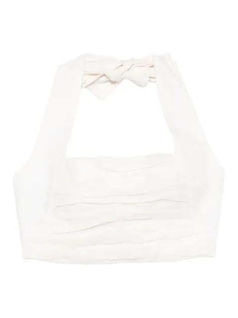 Fiji crop top by CALA DE LA CRUZ