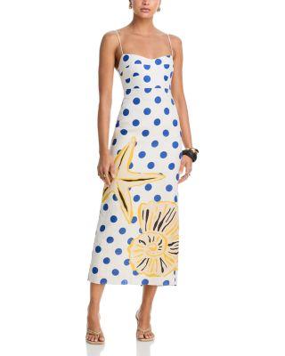 Paloma Linen Dress by CALA DE LA CRUZ