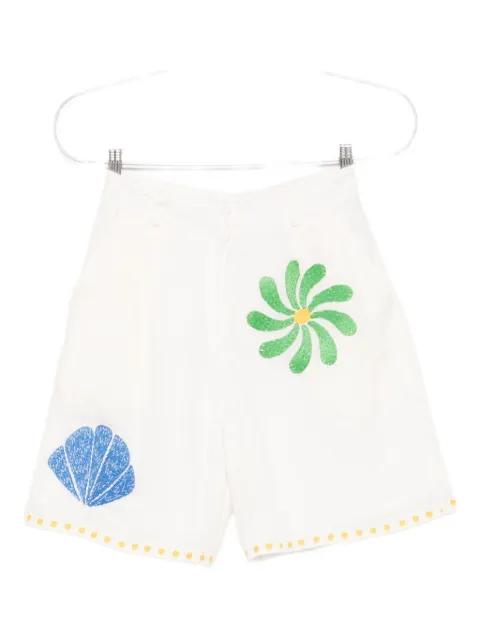 Sia Bermuda shorts by CALA DE LA CRUZ