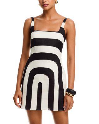 Siela Linen Mini Dress by CALA DE LA CRUZ