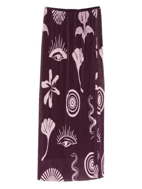 Vela high-waist maxi skirt by CALA DE LA CRUZ
