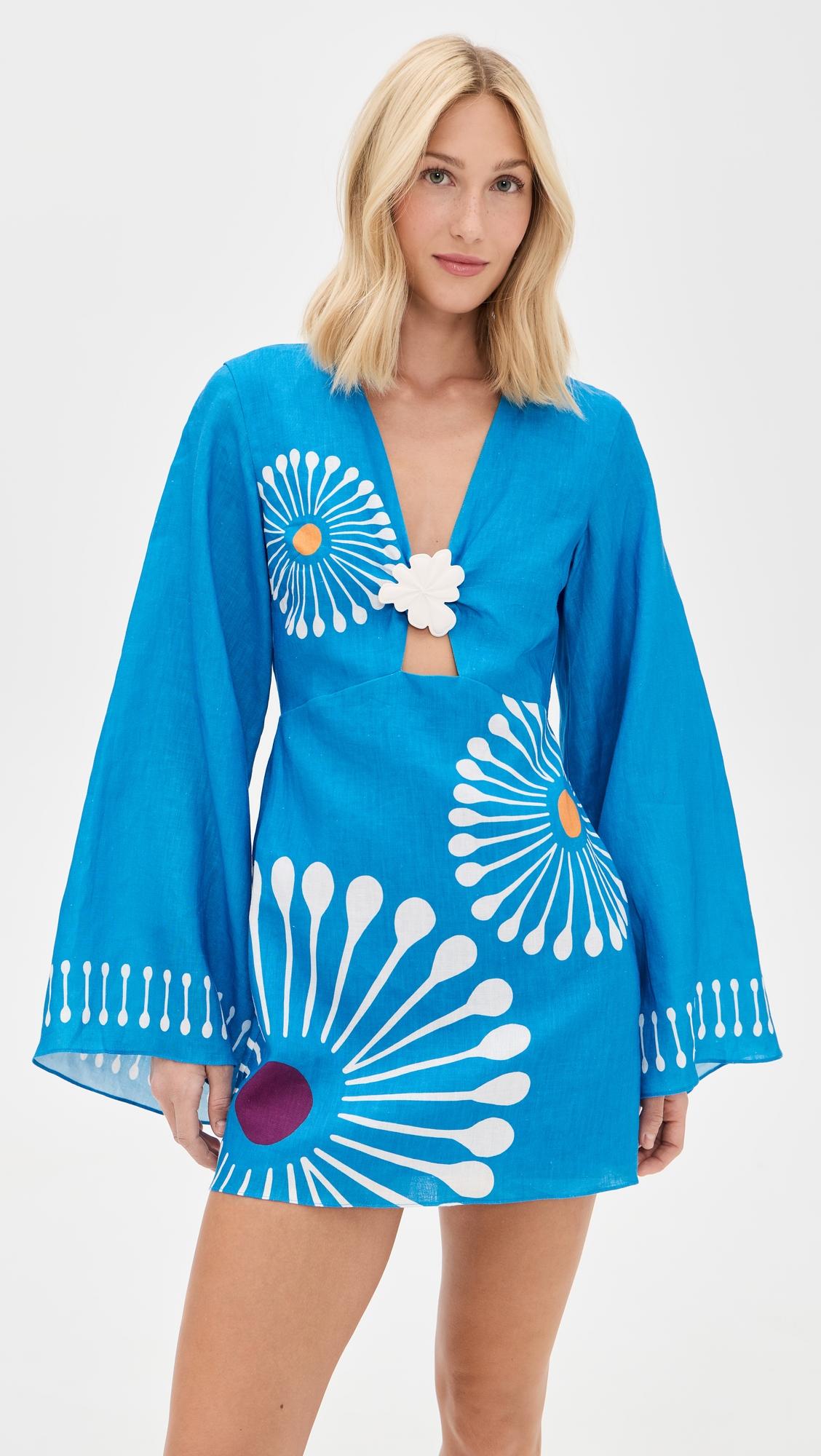 Vera Linen Dress by CALA DE LA CRUZ