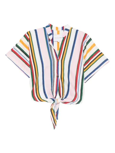 striped blouse by CALA DE LA CRUZ