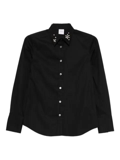 embellished long-sleeved shirt by CALIBAN