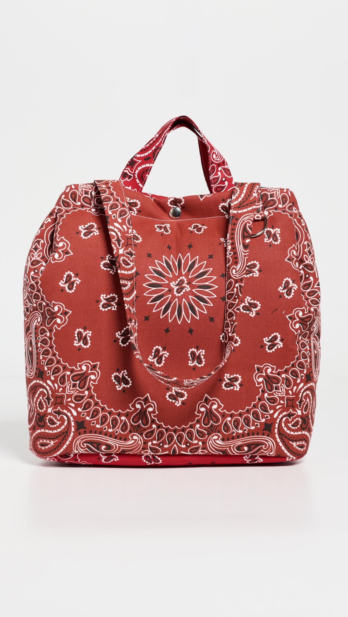 Maxi Bandana Tote Bag by CALL IT BY YOUR NAME