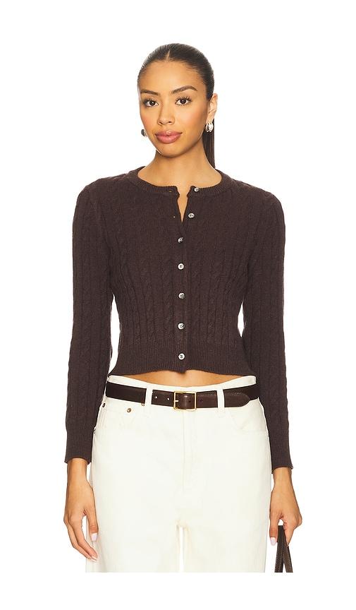 Callahan Valerie Cardigan in Chocolate by CALLAHAN