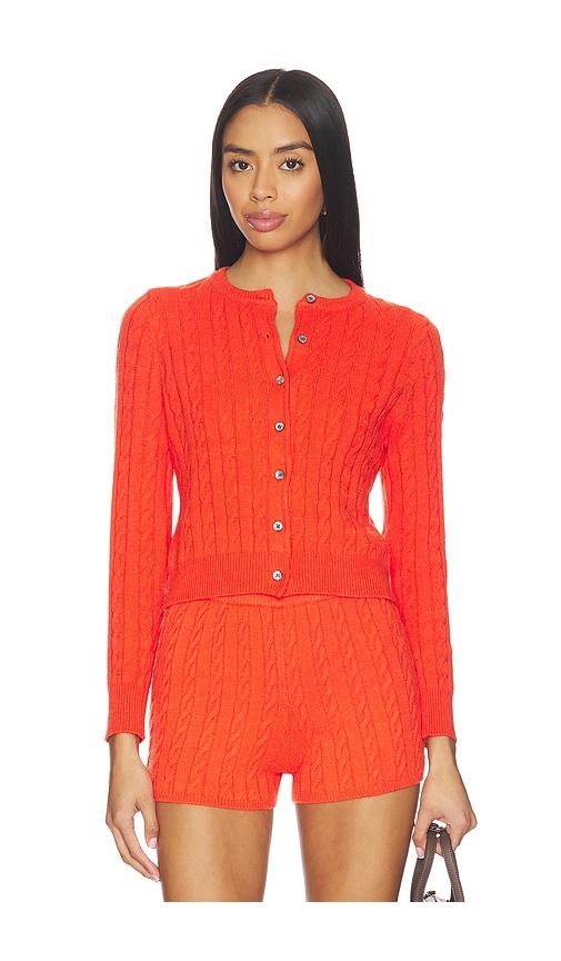 Callahan Valerie Cardigan in Orange by CALLAHAN