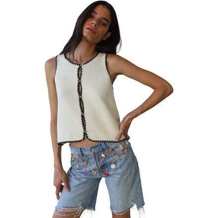 Mala Knit Stitch Tank Top by CALLAHAN