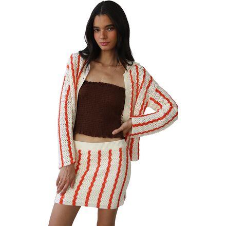 Sienna Crochet Button Down Top by CALLAHAN