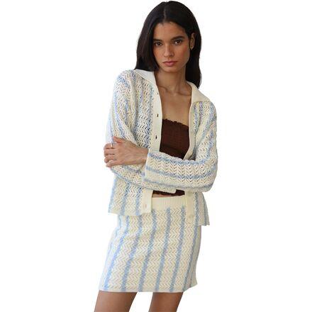 Sienna Crochet Button Down Top by CALLAHAN