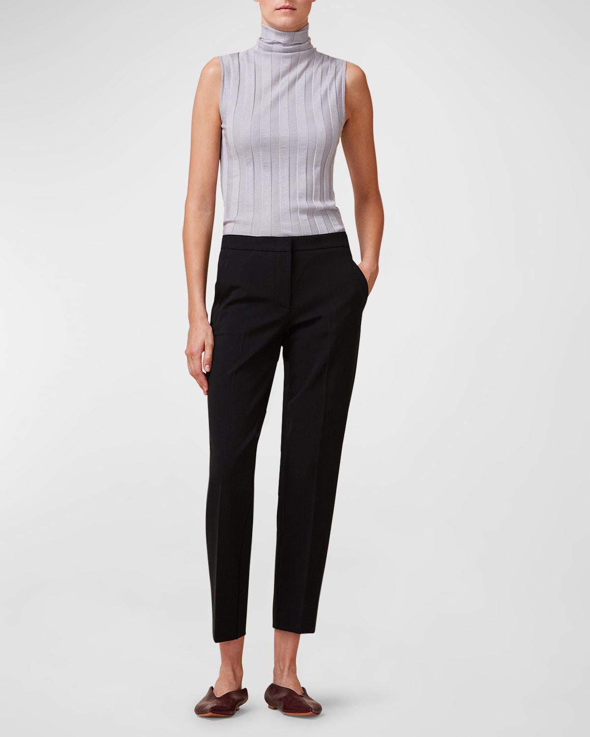 Charlotte Cropped Jersey Pants by CALLAS MILANO