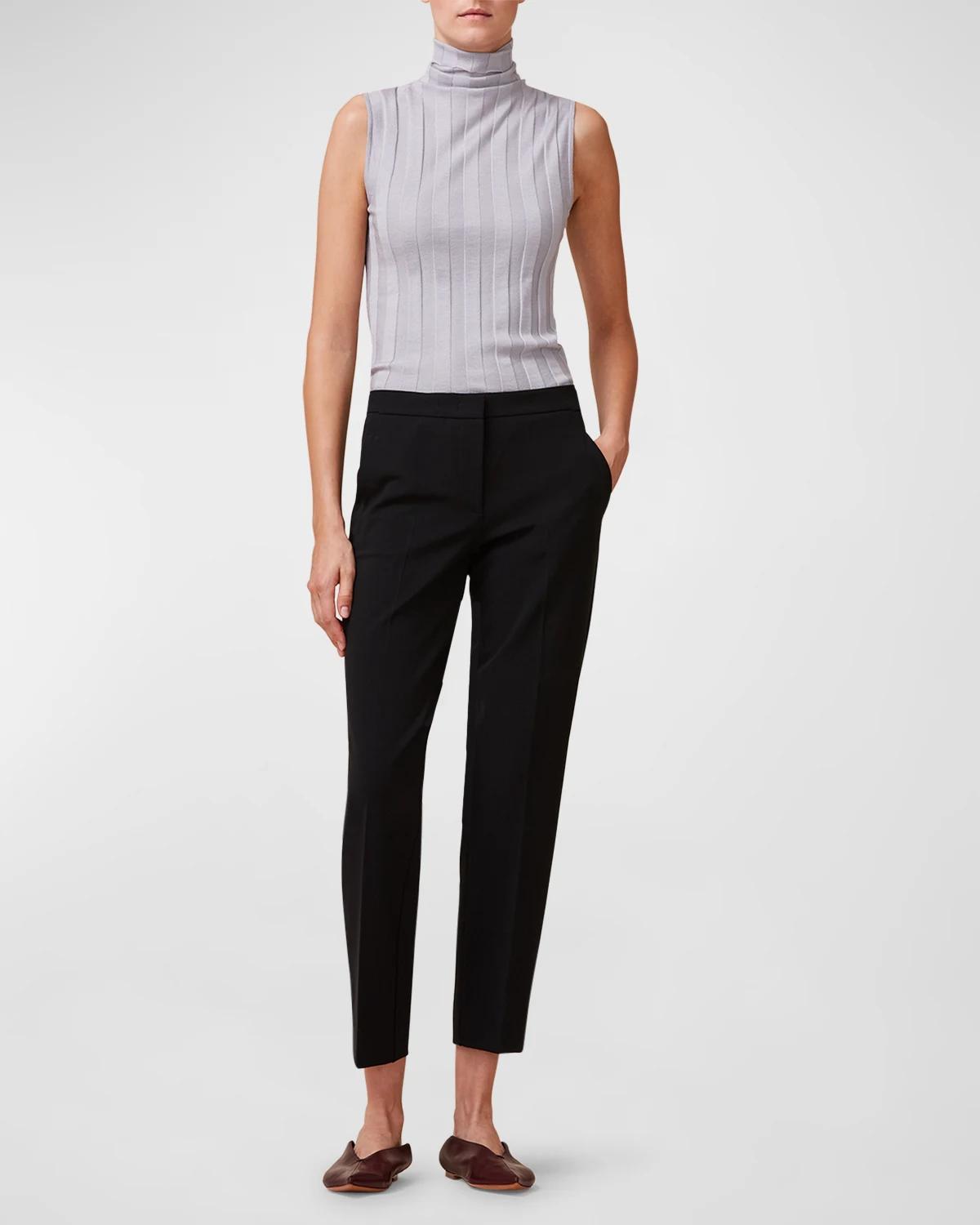 Charlotte Cropped Jersey Pants by CALLAS MILANO