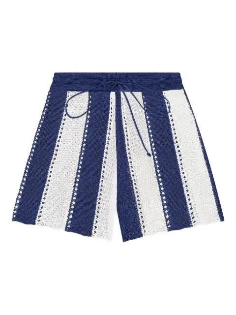 Cabana stripe shorts by CALLE DEL MAR