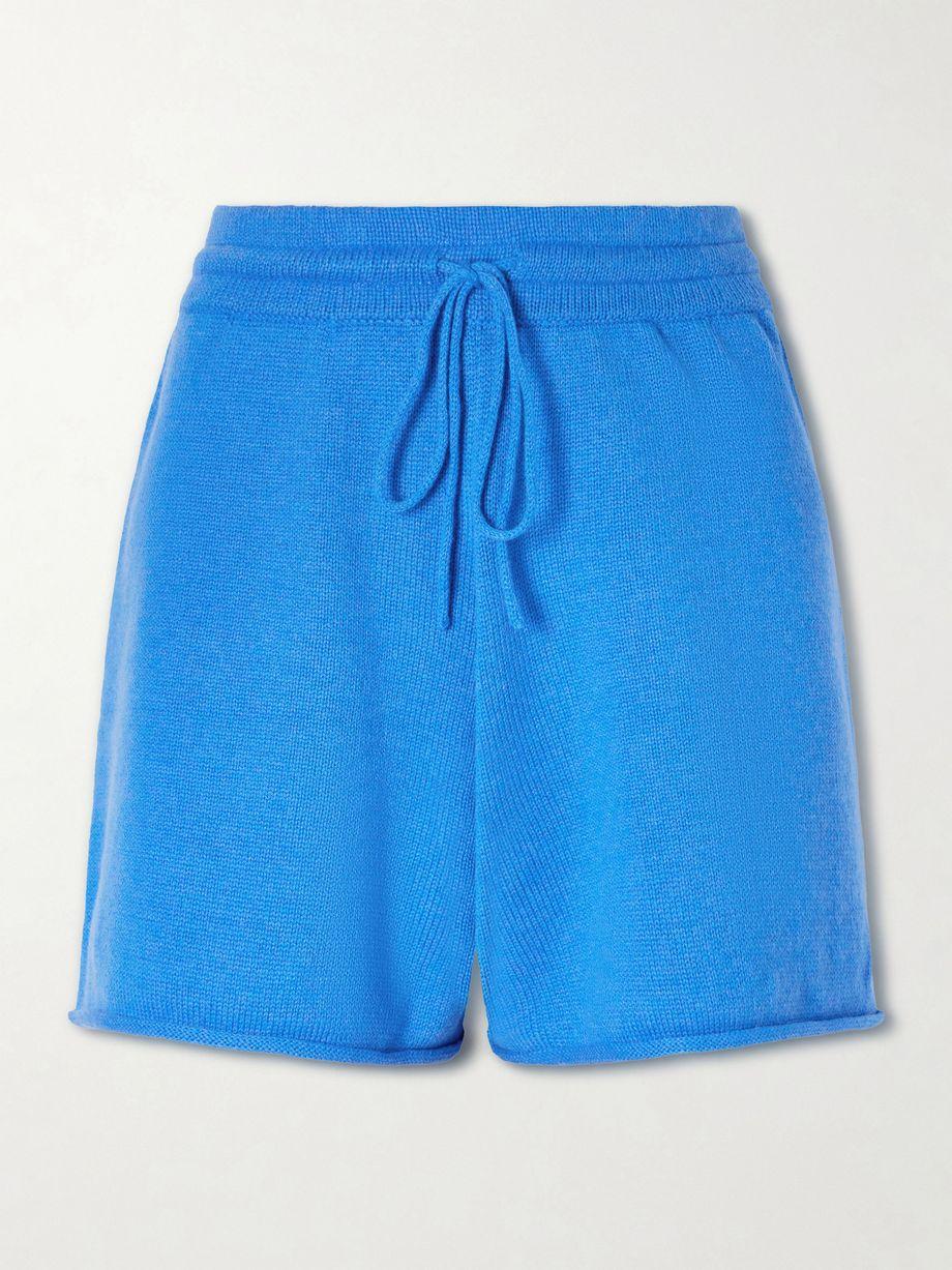 Knitted cashmere shorts by CALLE DEL MAR