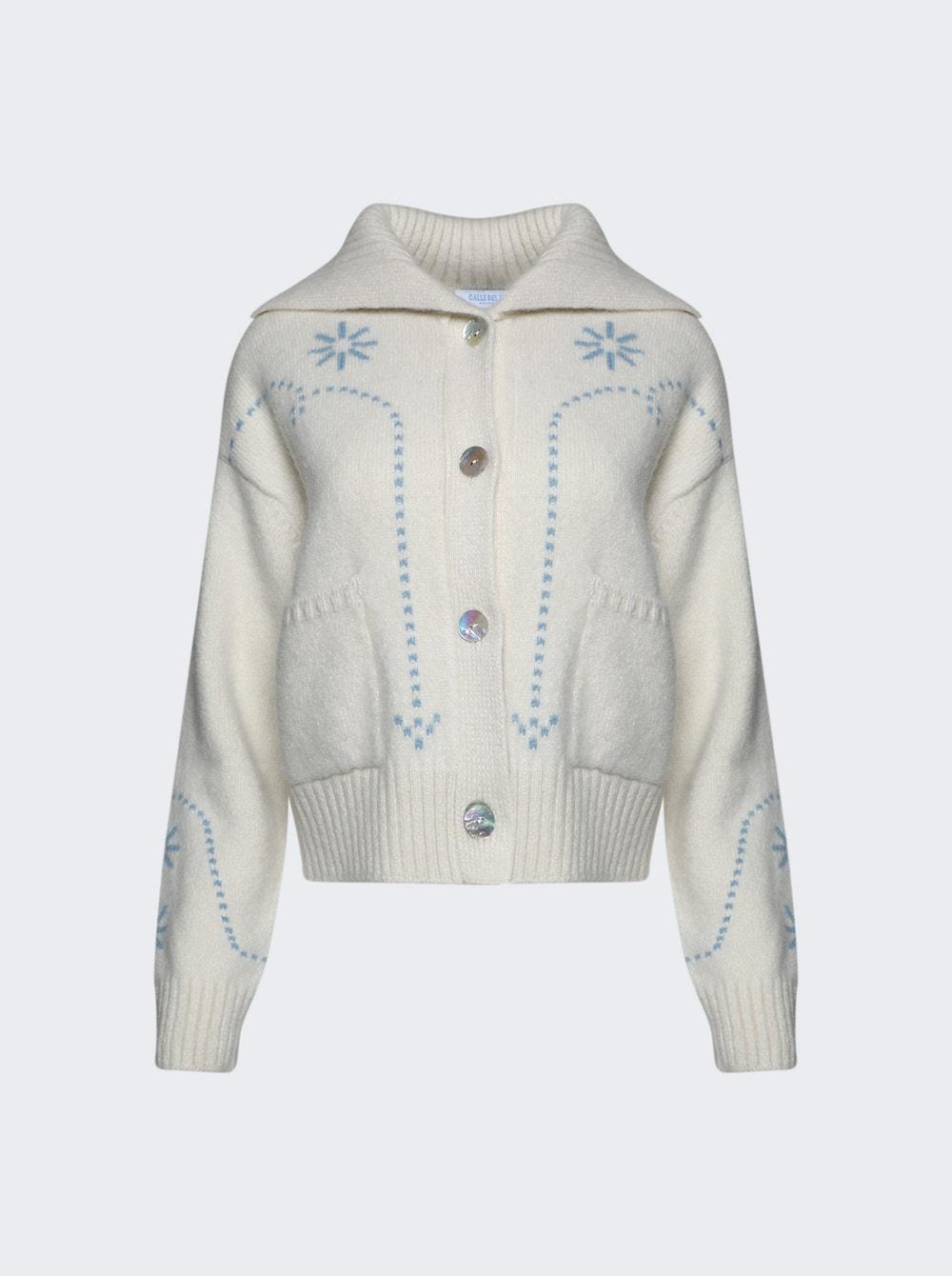 Western Cardigan Natural  | The Webster by CALLE DEL MAR