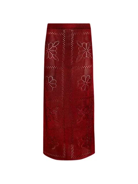 floral midi skirt by CALLE DEL MAR