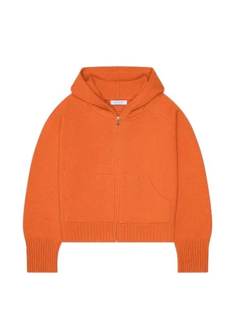 hoodied cashmere cardigan by CALLE DEL MAR