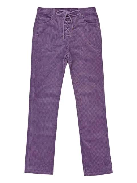 corduroy straight-leg trousers by CALLIPYGIAN