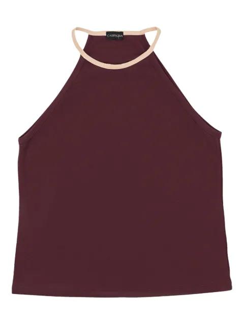 halterneck tank top by CALLIPYGIAN