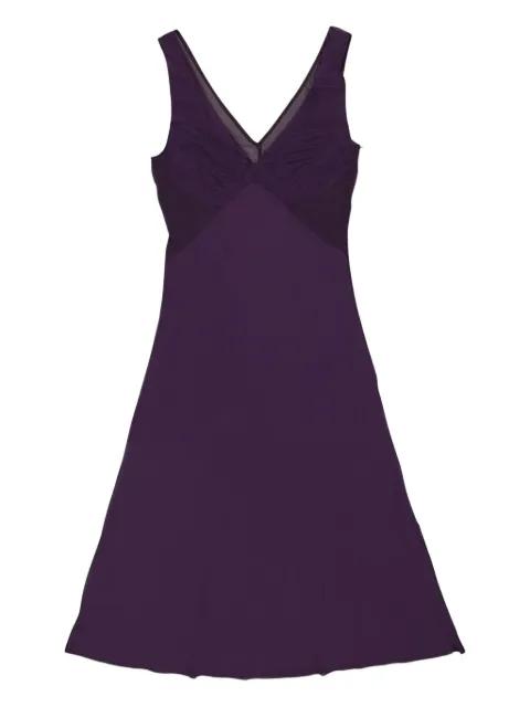v-neck midi dress by CALLIPYGIAN