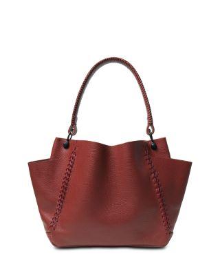 Mini Shoulder Bag Grained Leather by CALLISTA