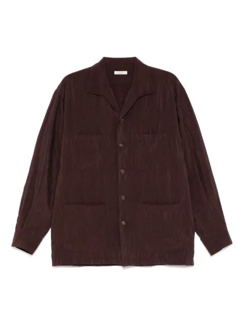 classic open-collar shirt by CALMLENCE