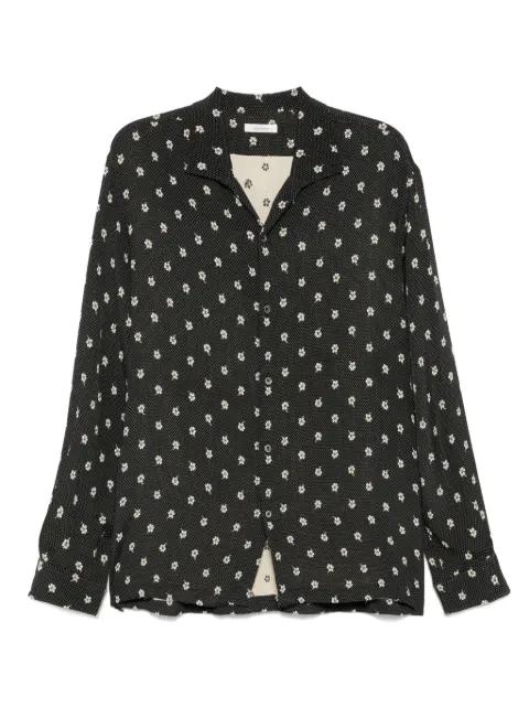classic open-collar shirt by CALMLENCE