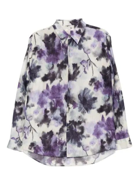 floral-print shirt by CALMLENCE