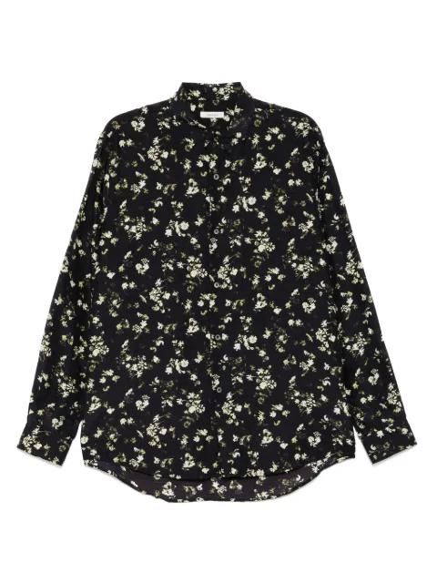 flower-print shirt by CALMLENCE