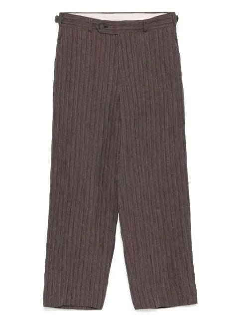 no pleated wide-leg trousers by CALMLENCE