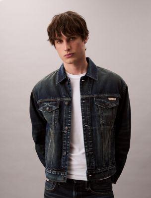 90s Denim Trucker Jacket by CALVIN KLEIN