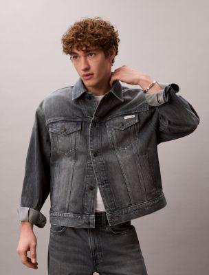 90s Denim Trucker Jacket by CALVIN KLEIN