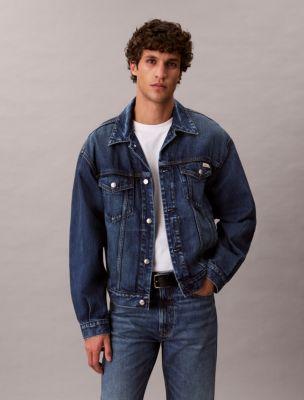 90s Denim Trucker Jacket by CALVIN KLEIN