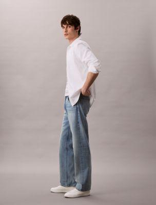 90s Straight Cooling Jeans by CALVIN KLEIN
