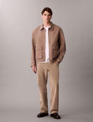 90s Straight Corduroy Chino Pants by CALVIN KLEIN
