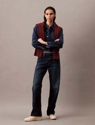 90s Straight Selvedge Jeans by CALVIN KLEIN