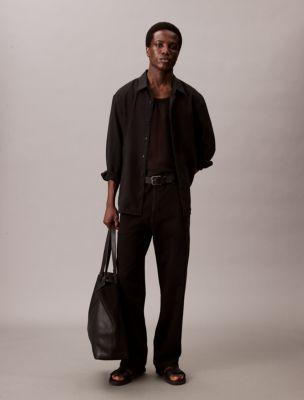 90s Straight Trouser Jeans by CALVIN KLEIN