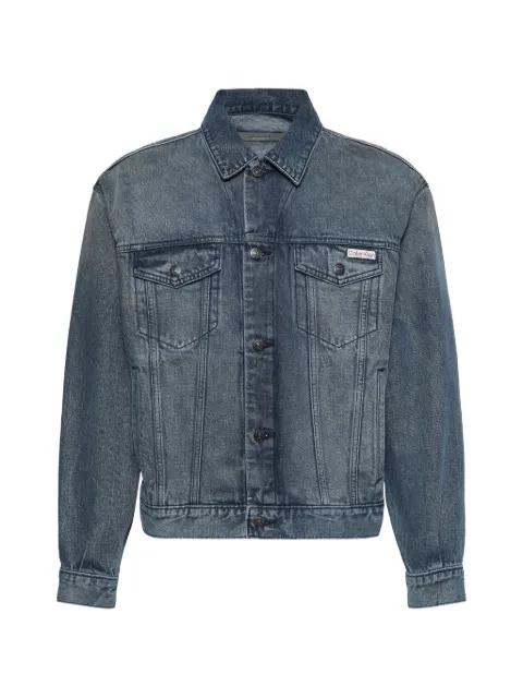 90s faded-effect denim jacket by CALVIN KLEIN