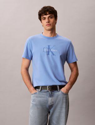 Acid Wash Monologo Tee by CALVIN KLEIN