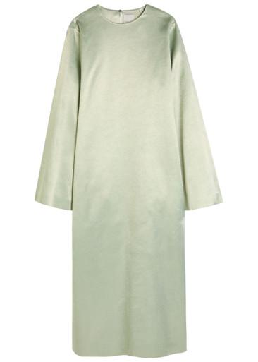 Alba satin midi dress by CALVIN KLEIN