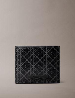 Allover Emblem Logo Bifold Wallet with Coin Pouch | Calvin Klein by CALVIN KLEIN