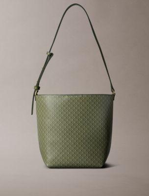 Allover Emblem Logo Bucket Bag with Pouch | Calvin Klein by CALVIN KLEIN