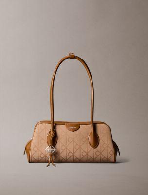 Allover Emblem Logo Jacquard Shoulder Bag | Calvin Klein by CALVIN KLEIN