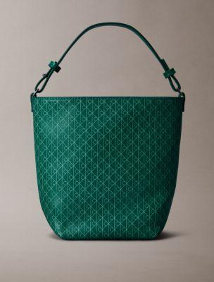 Allover Emblem Logo Small Bucket Bag with Pouch | Calvin Klein by CALVIN KLEIN