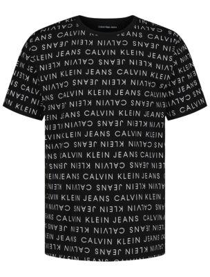 Allover Logo Graphic Classic T-Shirt by CALVIN KLEIN