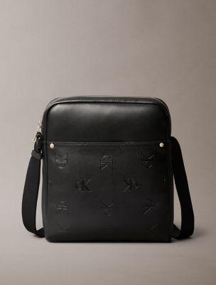 Allover Monogram Logo Reporter Bag | Calvin Klein by CALVIN KLEIN