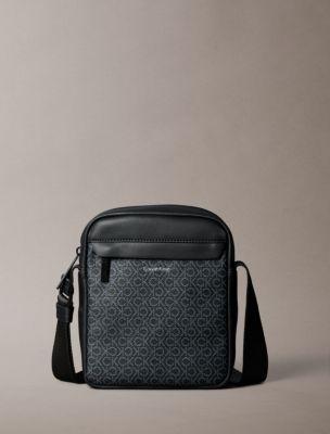 Allover Monogram Logo Reporter Bag | Calvin Klein by CALVIN KLEIN