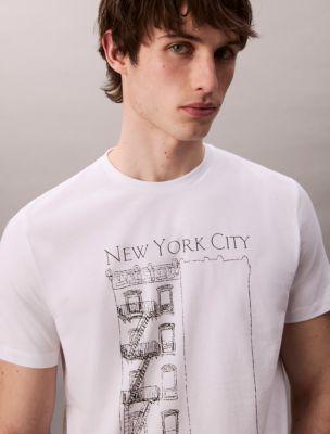 Apartment Logo Graphic Classic T-Shirt by CALVIN KLEIN