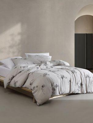 Aquarelle Floral Cotton Melange Gauze Comforter Set | Calvin Klein by CALVIN KLEIN