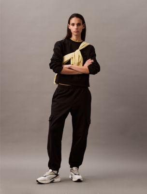 Archive Logo French Terry Relaxed Sweatshirt + Archive Logo French Terry Cargo Joggers | Calvin Klein by CALVIN KLEIN
